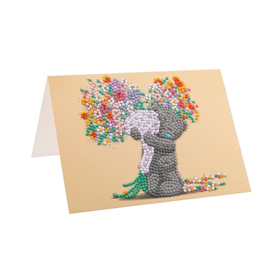 Crystal Art Tatty Teddy Card Kit