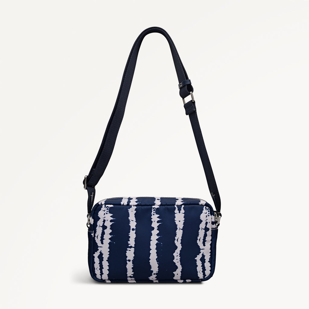 Halley Row - Tie Dye Stripe - Small Ziptop Cross Body