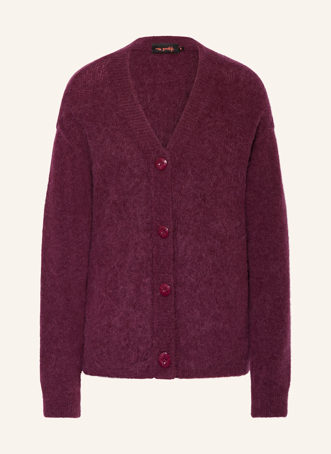 miss goodlife Strickjacke mit Alpaka