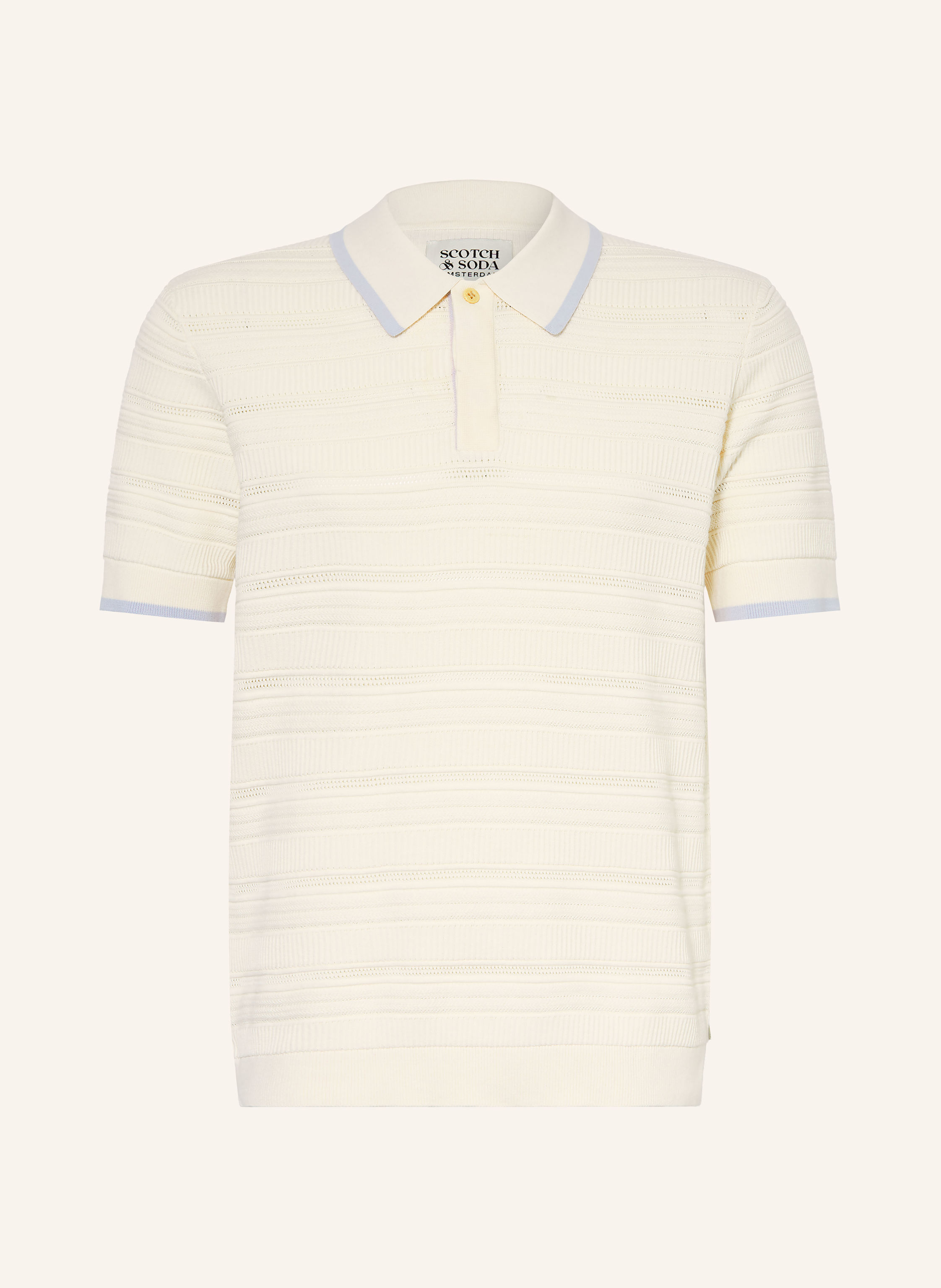 SCOTCH & SODA Strick-Poloshirt
