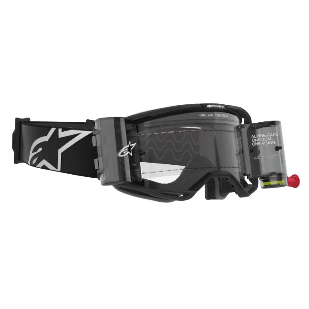 Alpinestars Vision 8 Corp off-road goggles with roll-off system