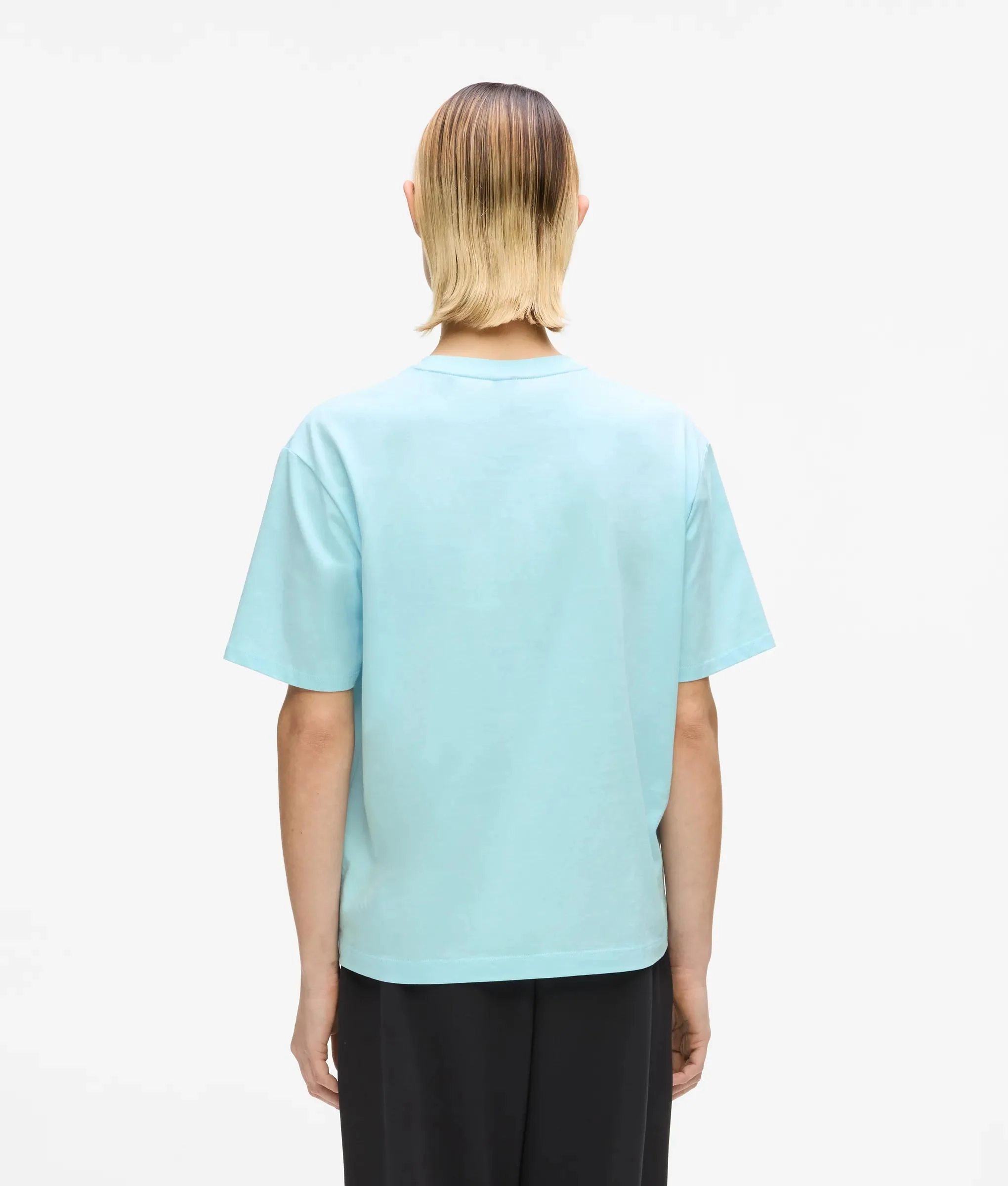 T-shirt avec logo contrastant