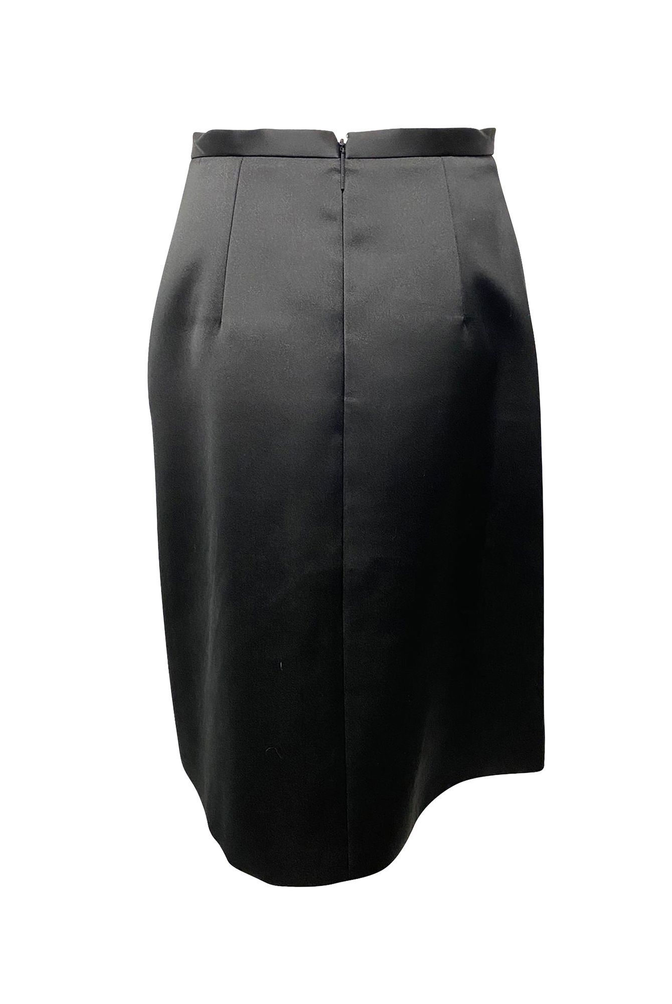 Christopher Kane Preloved Cutout Skirt in Black Polyester