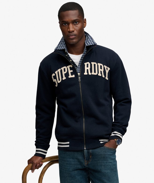 Vintage Athletic Track Jacket