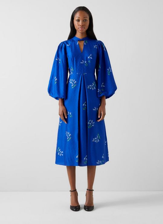 Vera Blue Printed Dress