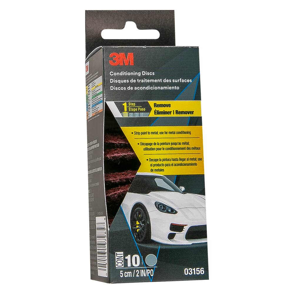 3M Conditioning Discs, Medium, 2-in, 10-pk