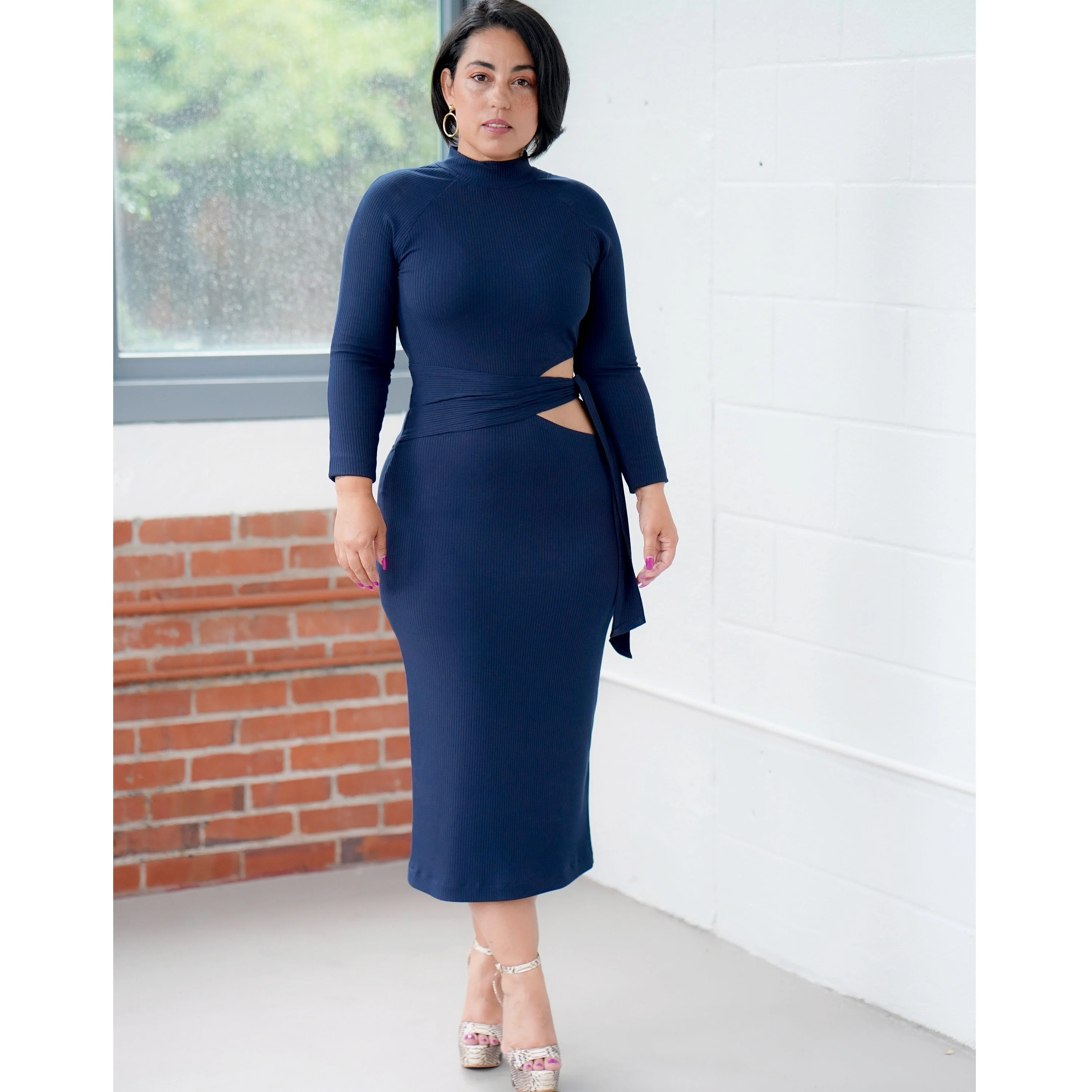 Simplicity Pattern 9370 Misses Knit Dress
