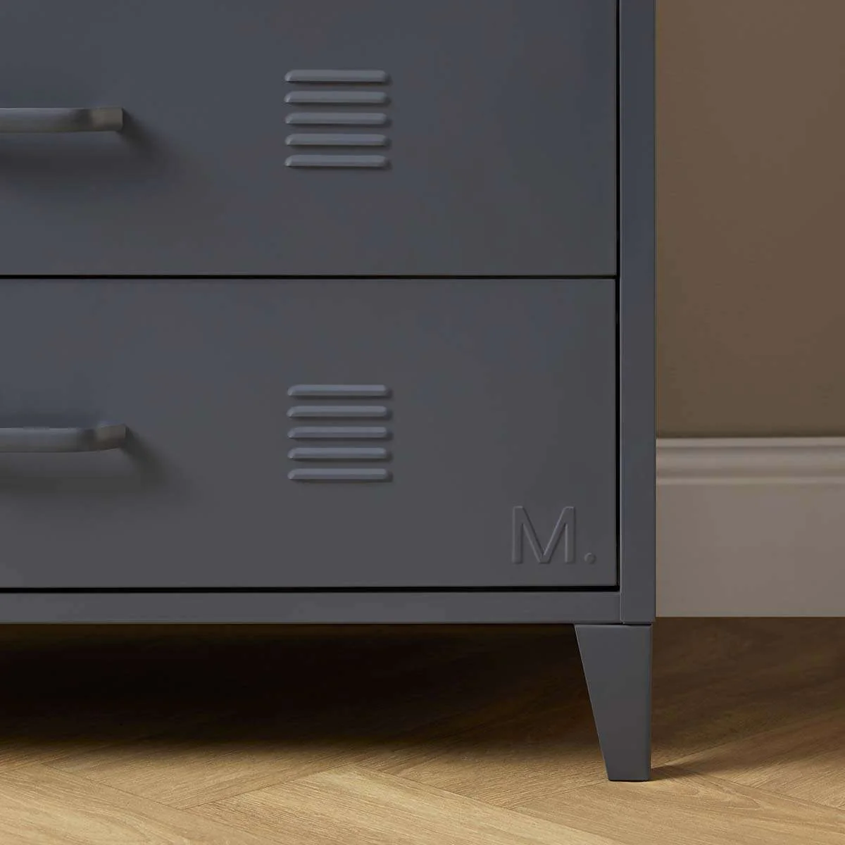 Mocka Original Four Drawer - Steele