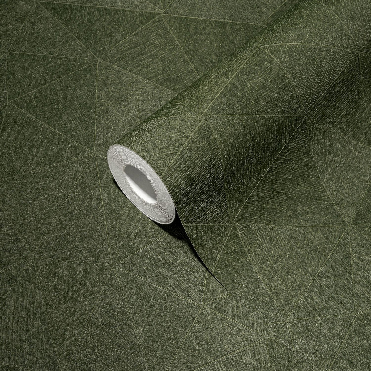 Livingwalls behang grafisch motief groen - 53 cm x 10.05 m - AS-391295