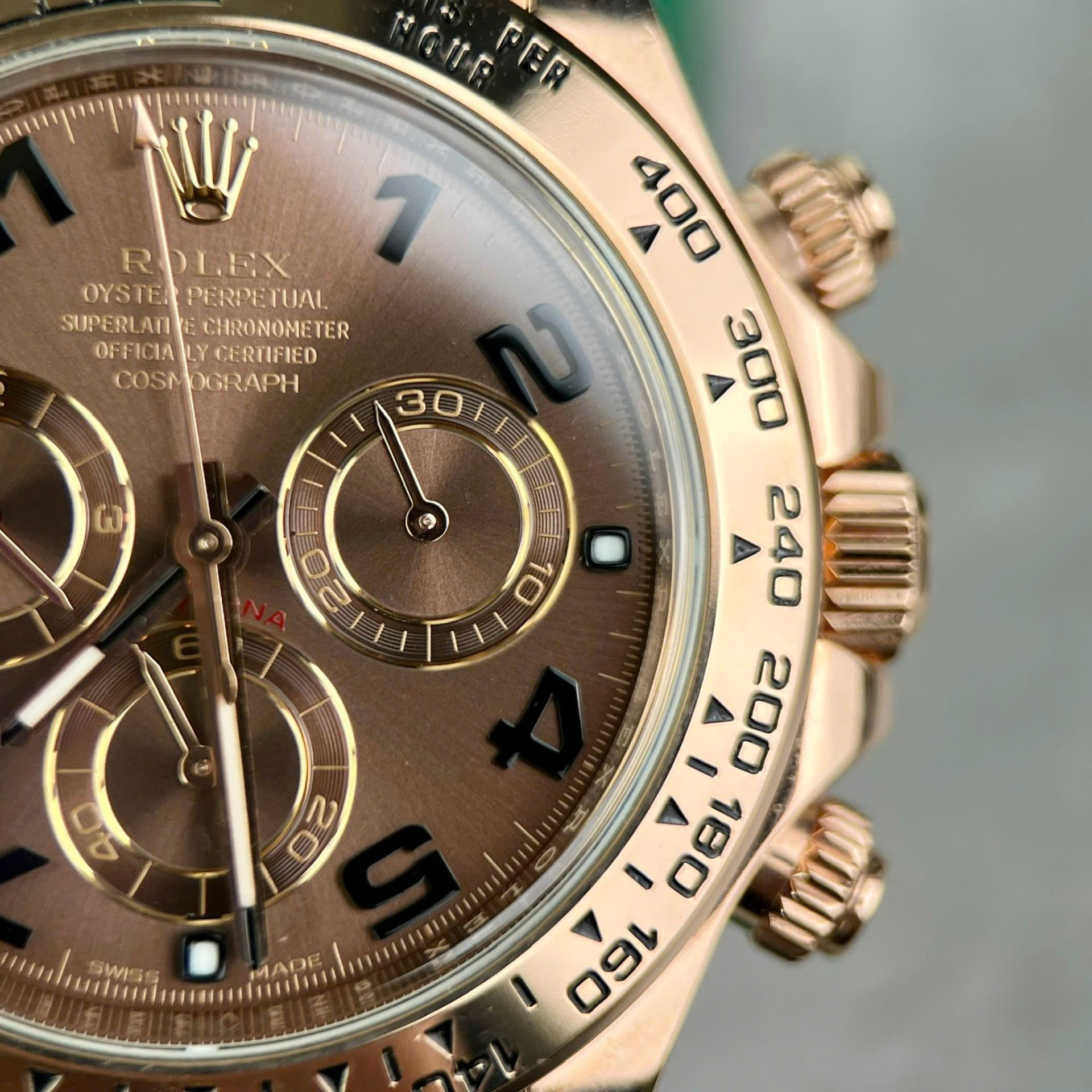 Rolex Daytona 116505 904L Steel Chocolate Dial 40mm Jub Super Clone