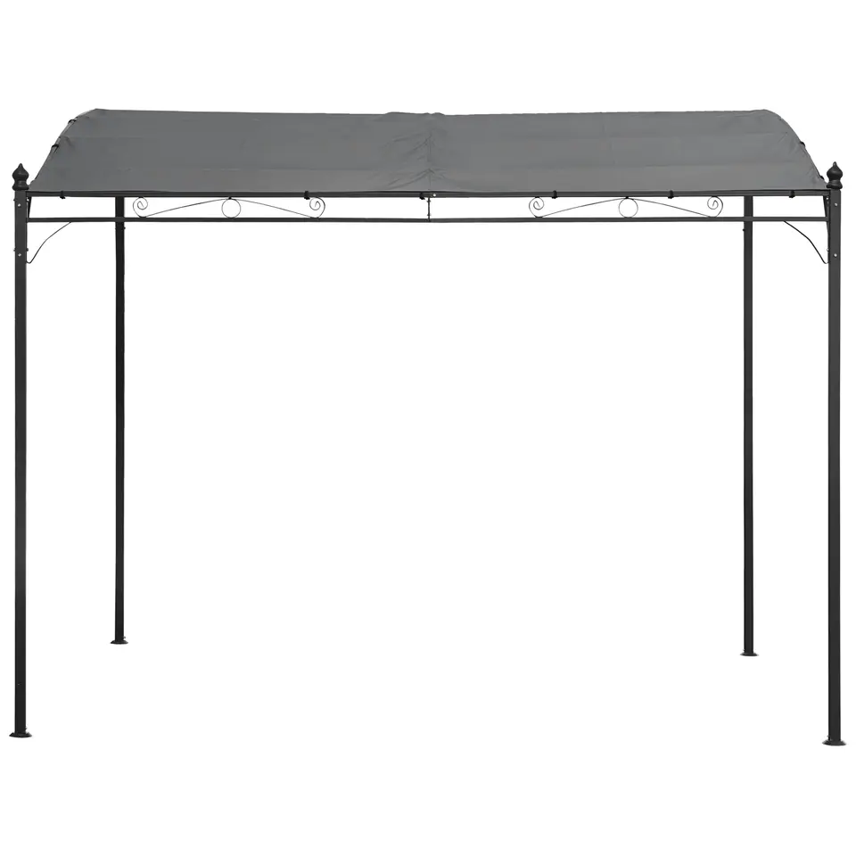 Happy Garden Pergola NICE - Grijs - Staal