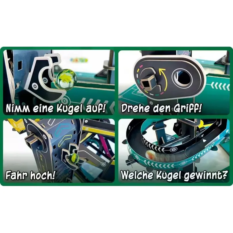Kugelbahn Experimentierkasten