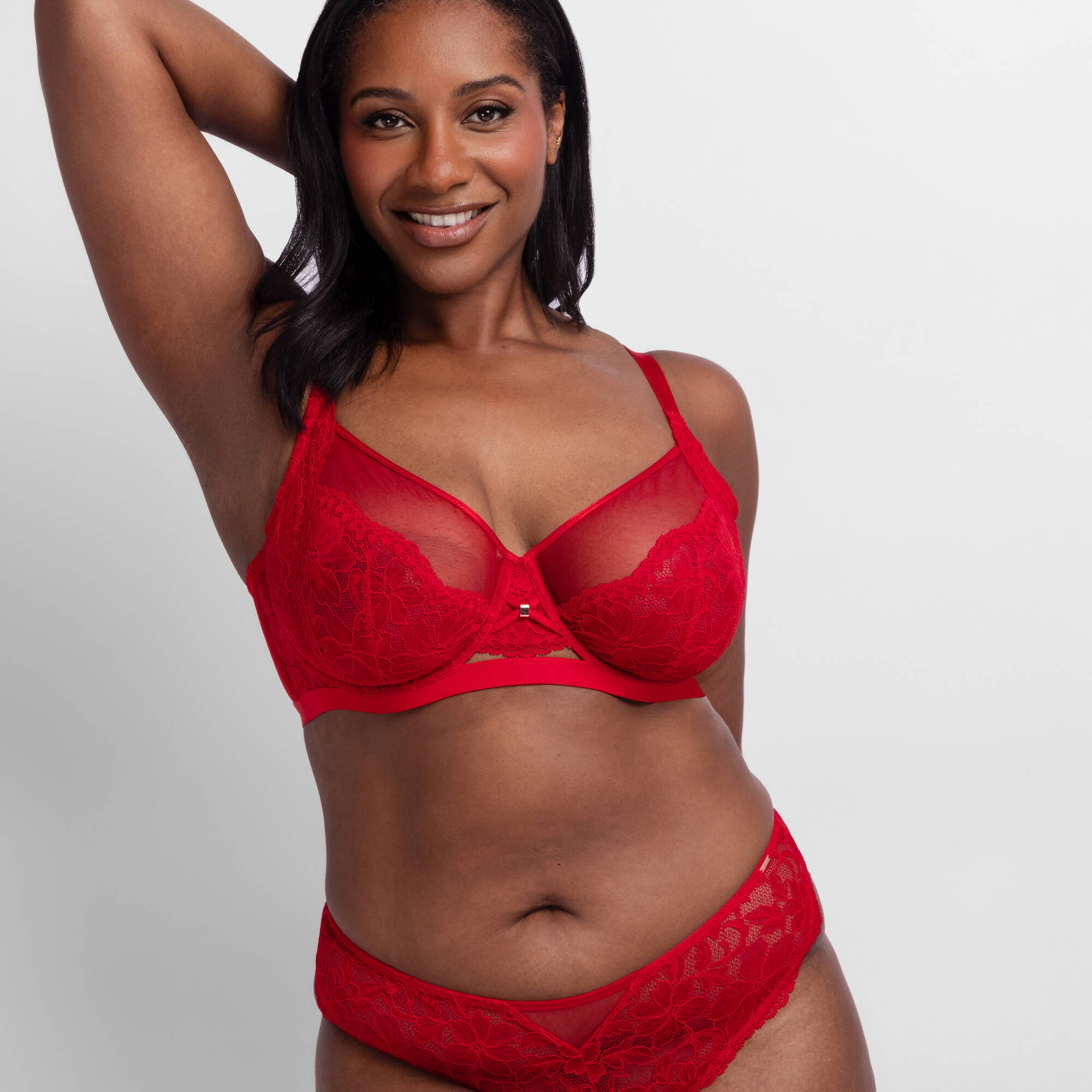 Soutien-gorge dentelle et tulle Jemma - avec armatures