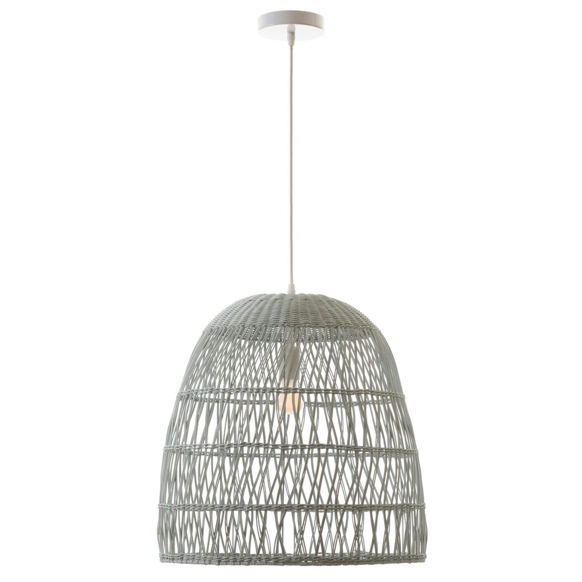 BASKET - Suspension en métal vert