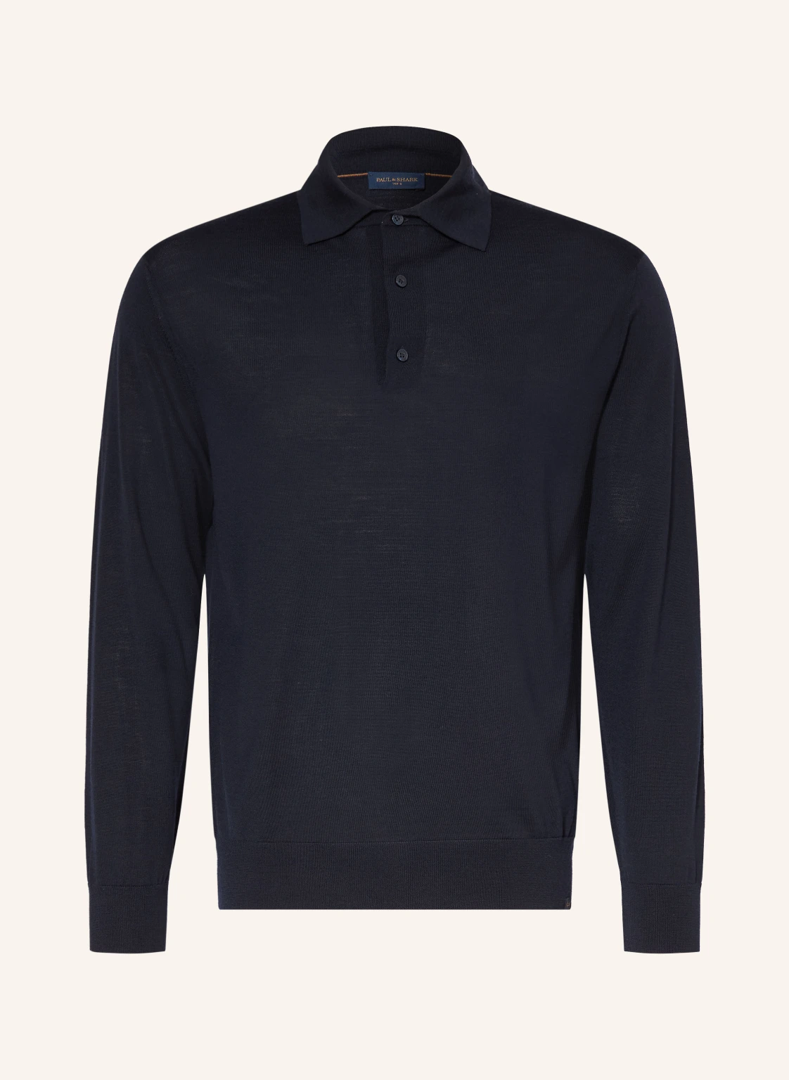 PAUL & SHARK Strick-Poloshirt Regular Fit aus Merinowolle