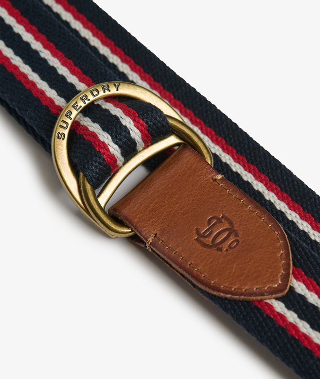 Heritage Stripe Webbing Belt