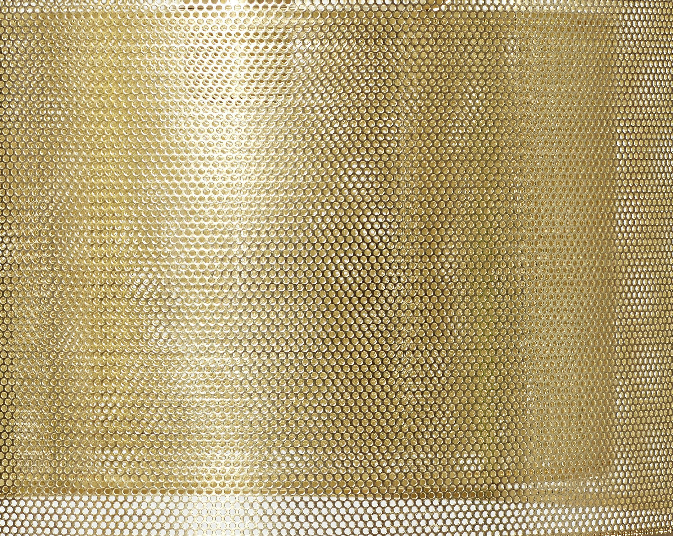 EDGE - Suspension en laiton doré