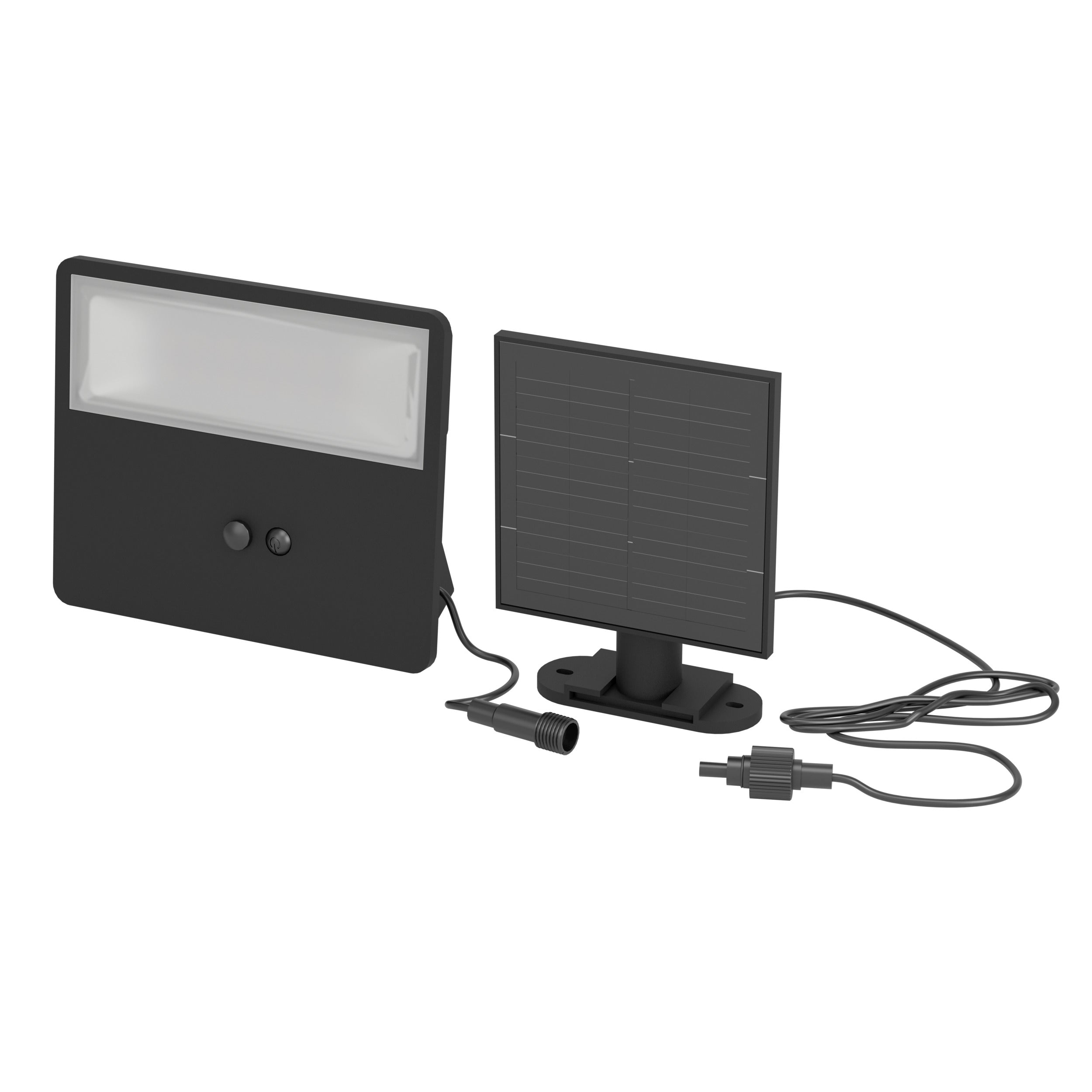 EGLO solar wandlamp buiten Panettieri - led - 17 cm - zwart