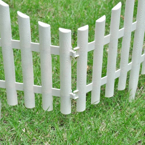 NNEVL White Lawn Divider 17 pcs / 10 m