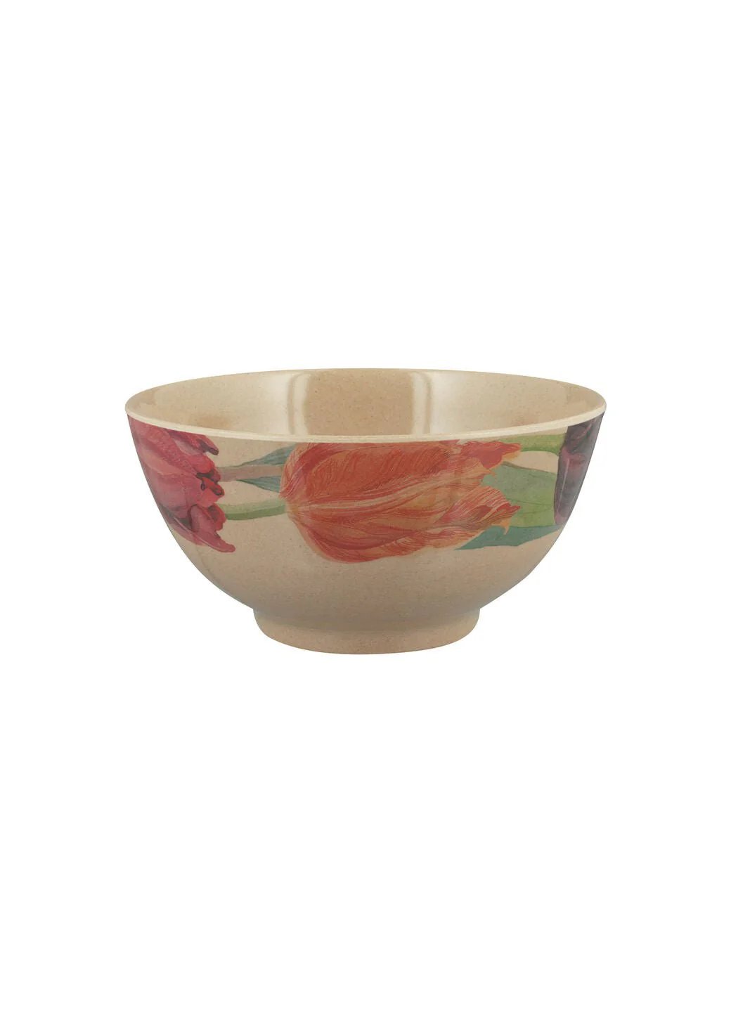 Tulips Rice Husk Bowl