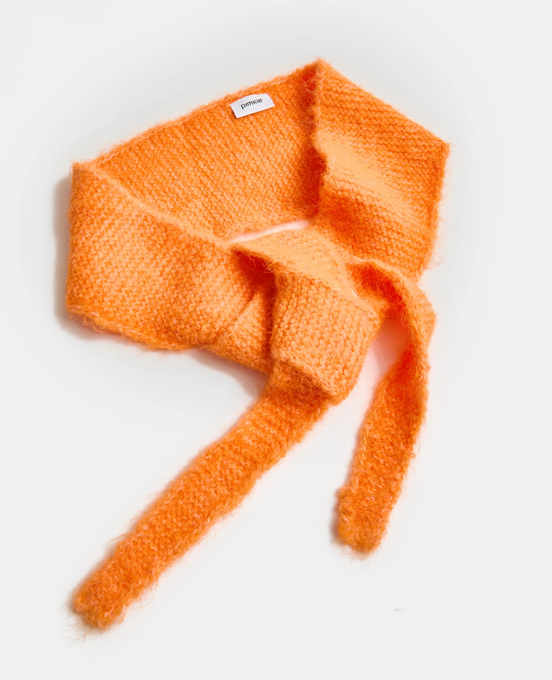 Petite écharpe en point mousse