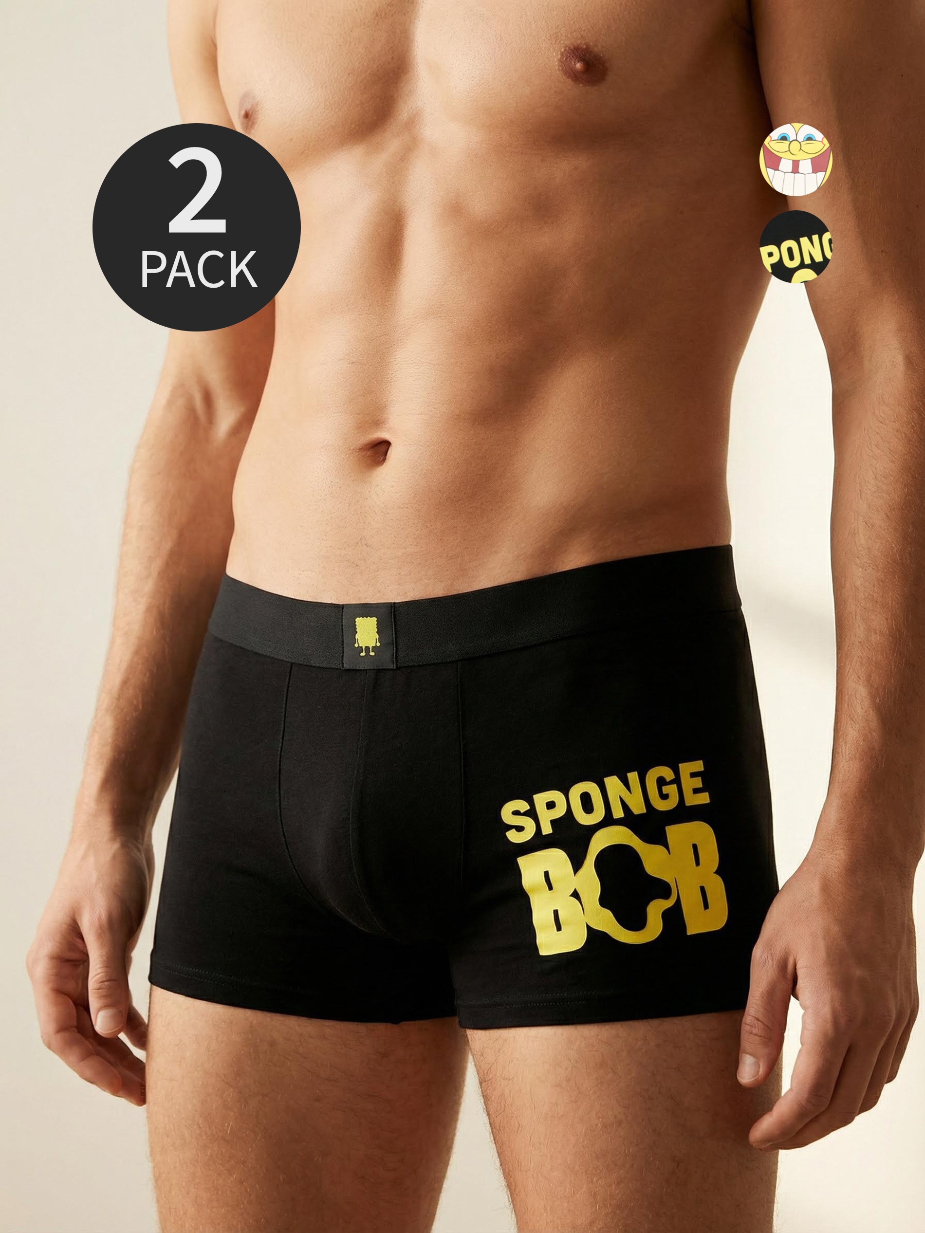 Bokserki Classic 2 pack Spongebob