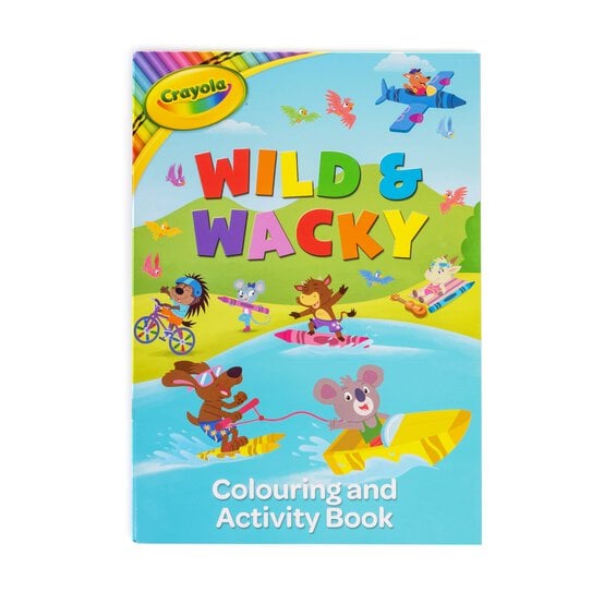 Crayola Wild and Wacky Colouring Book