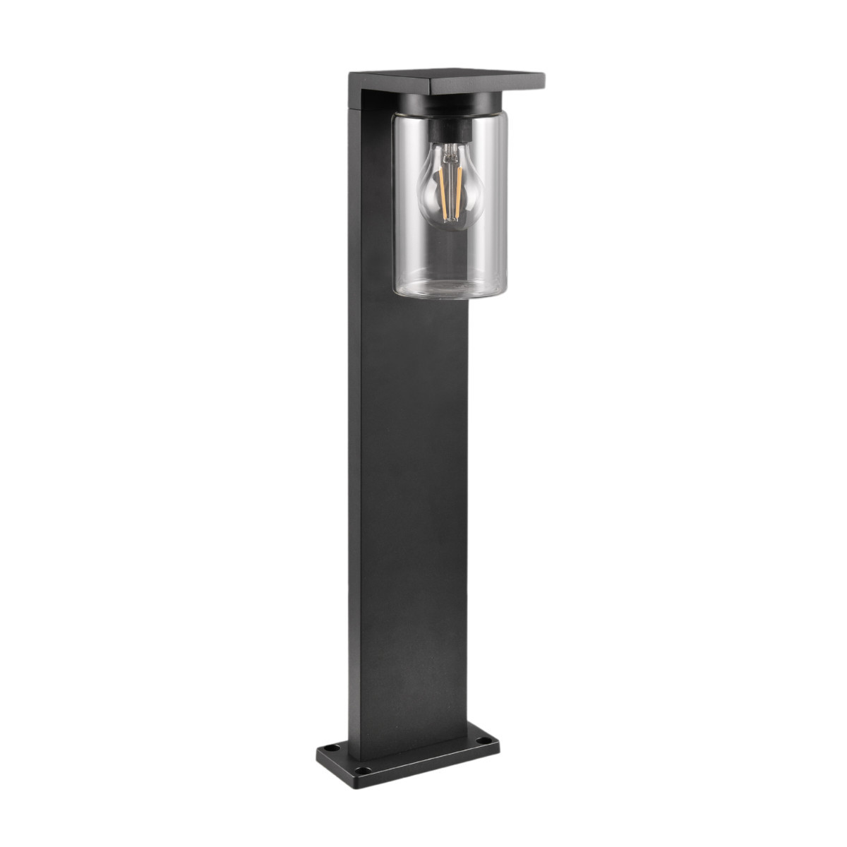 Lampa ogrodowa stojąca czarna ARDILA wys:65 cm 1xE27x40W IP44 Trio