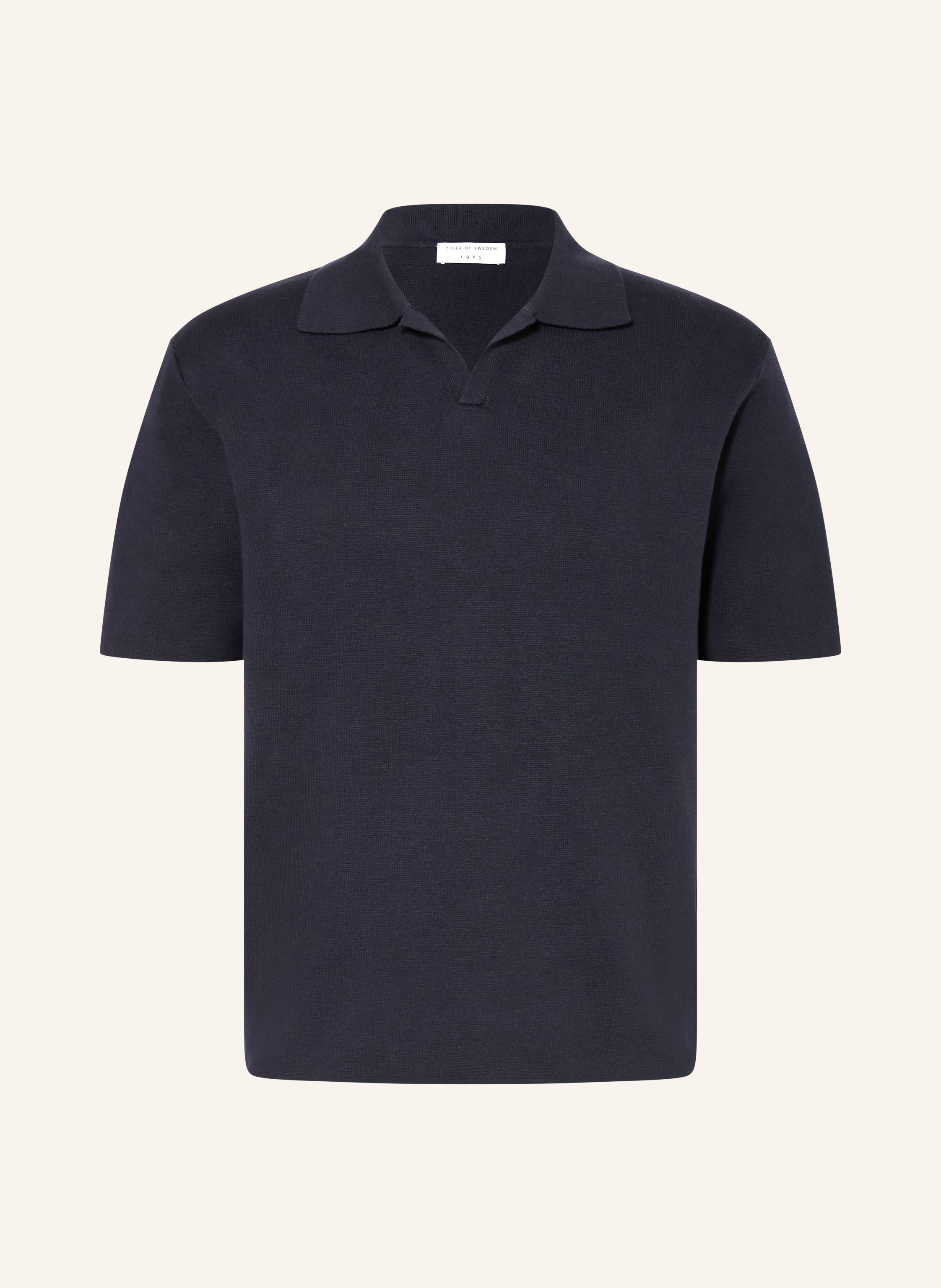 TIGER OF SWEDEN Strick-Poloshirt MAELON
