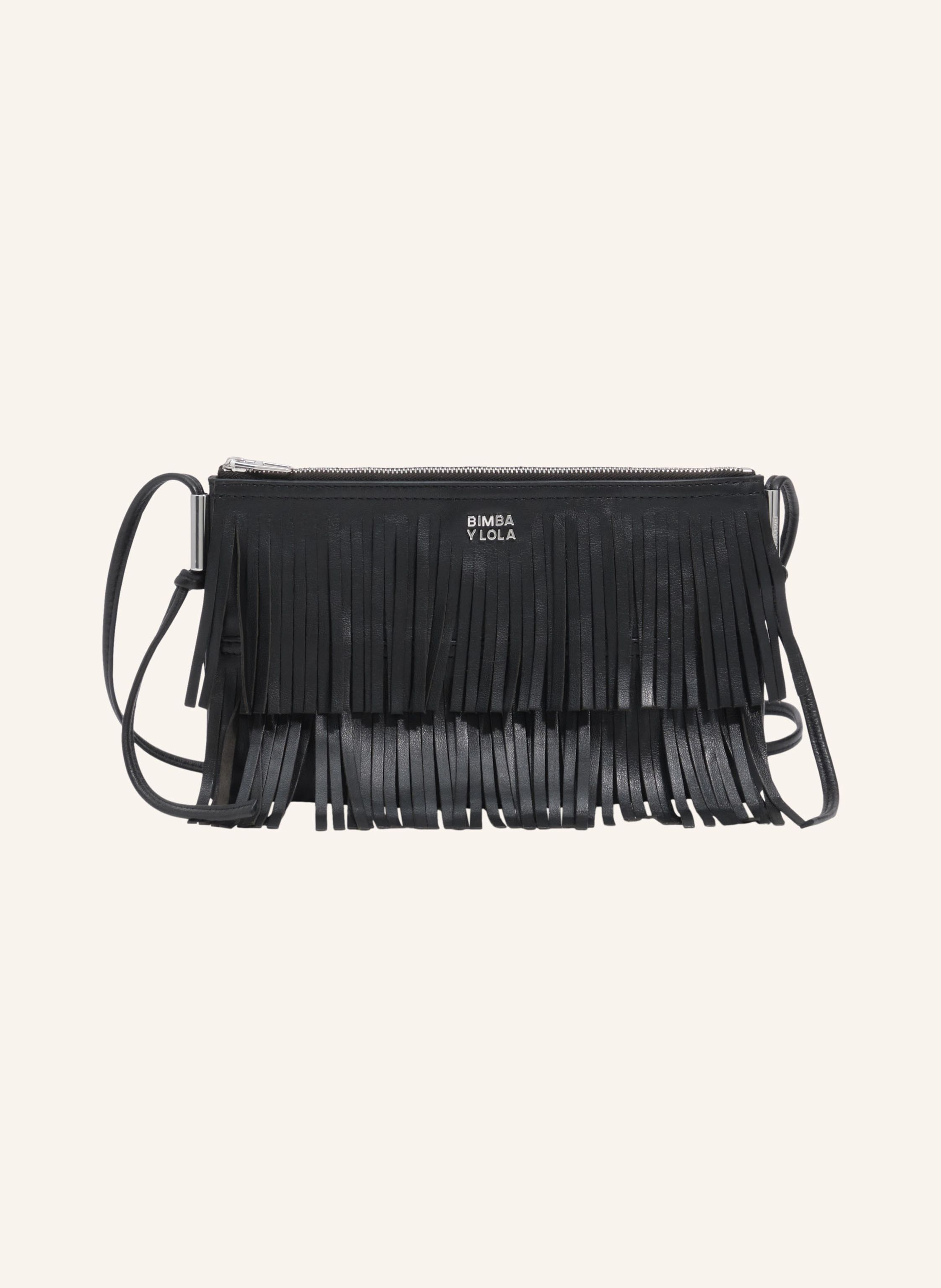 BIMBA Y LOLA Leder-Clutch