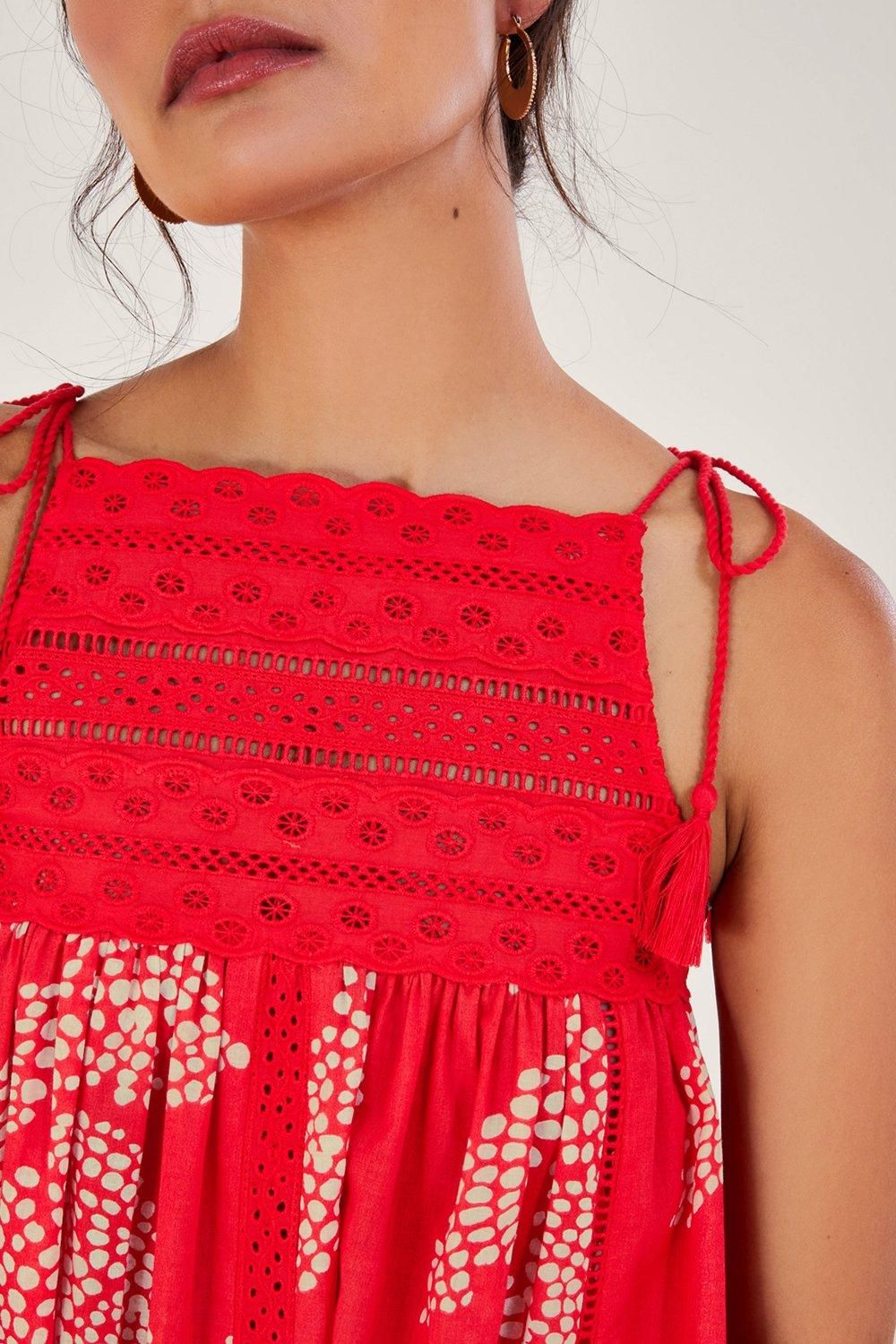Monsoon Mahi Halter High Neck Cami Top