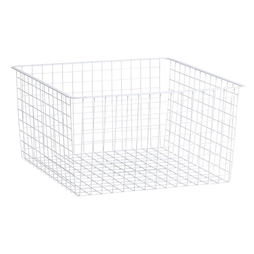 TRÅDKURV ELFA 527X527X285MM HVIT