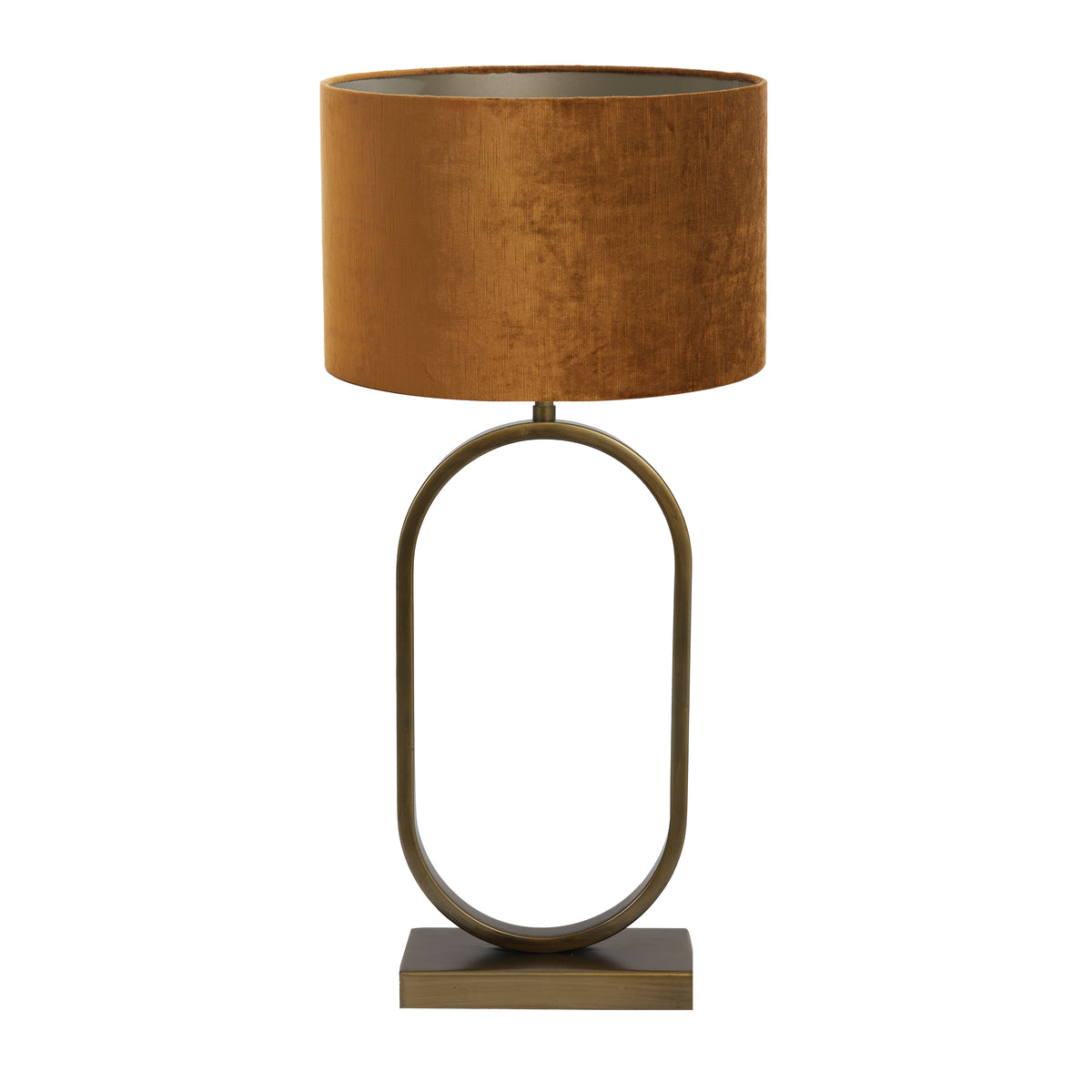 Light & Living tafellamp Jamiri/Gemstone - ant. brons, goud - 30x30x67cm