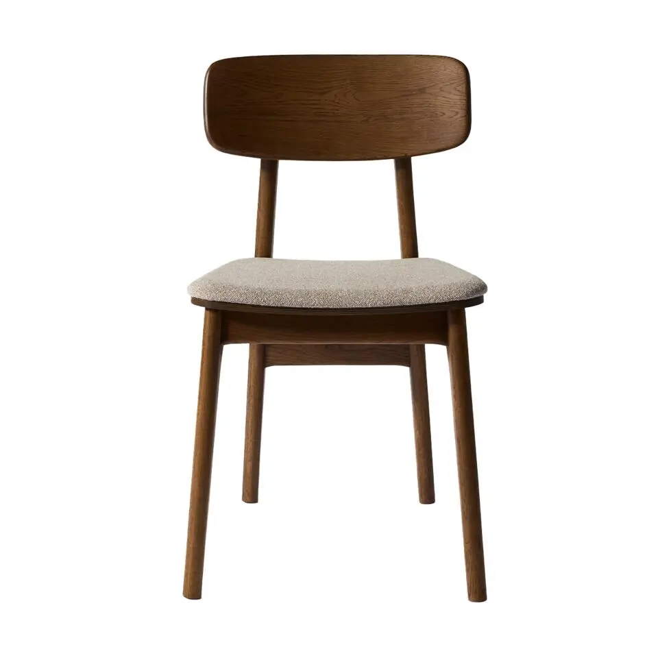 Olivine Nowi Houten Eetkamerstoel Gerookt Eiken