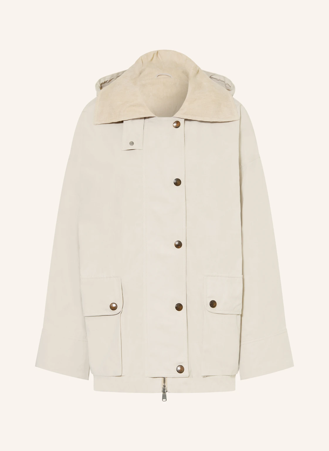 BRUNELLO CUCINELLI Jacke im Materialmix