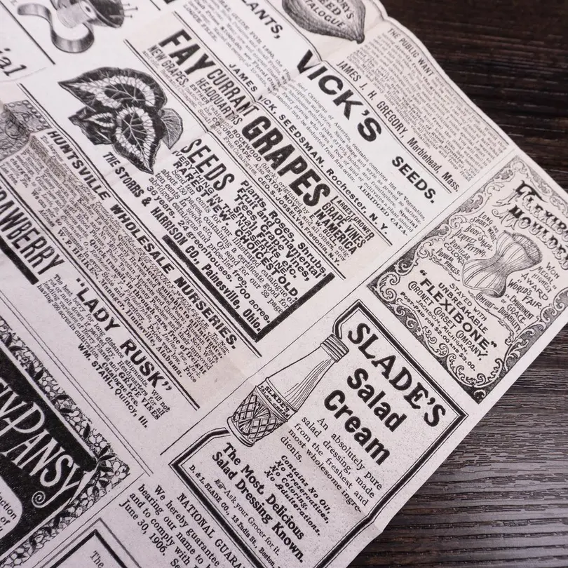 Serviette 20er-Set Newspaper