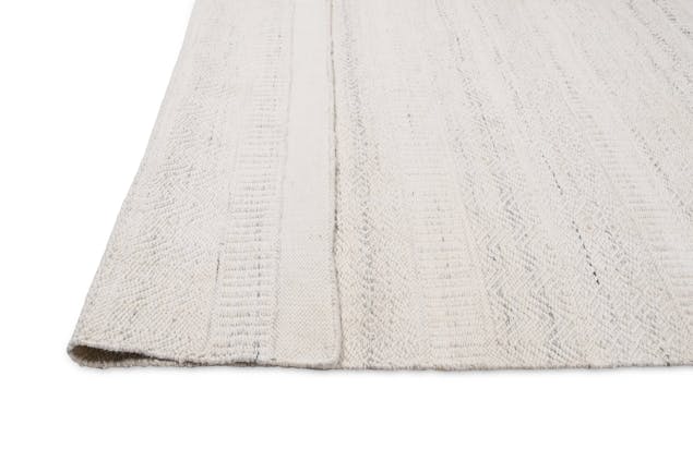 Loretta Cream and Grey Indoor Outdoor PET Rug
