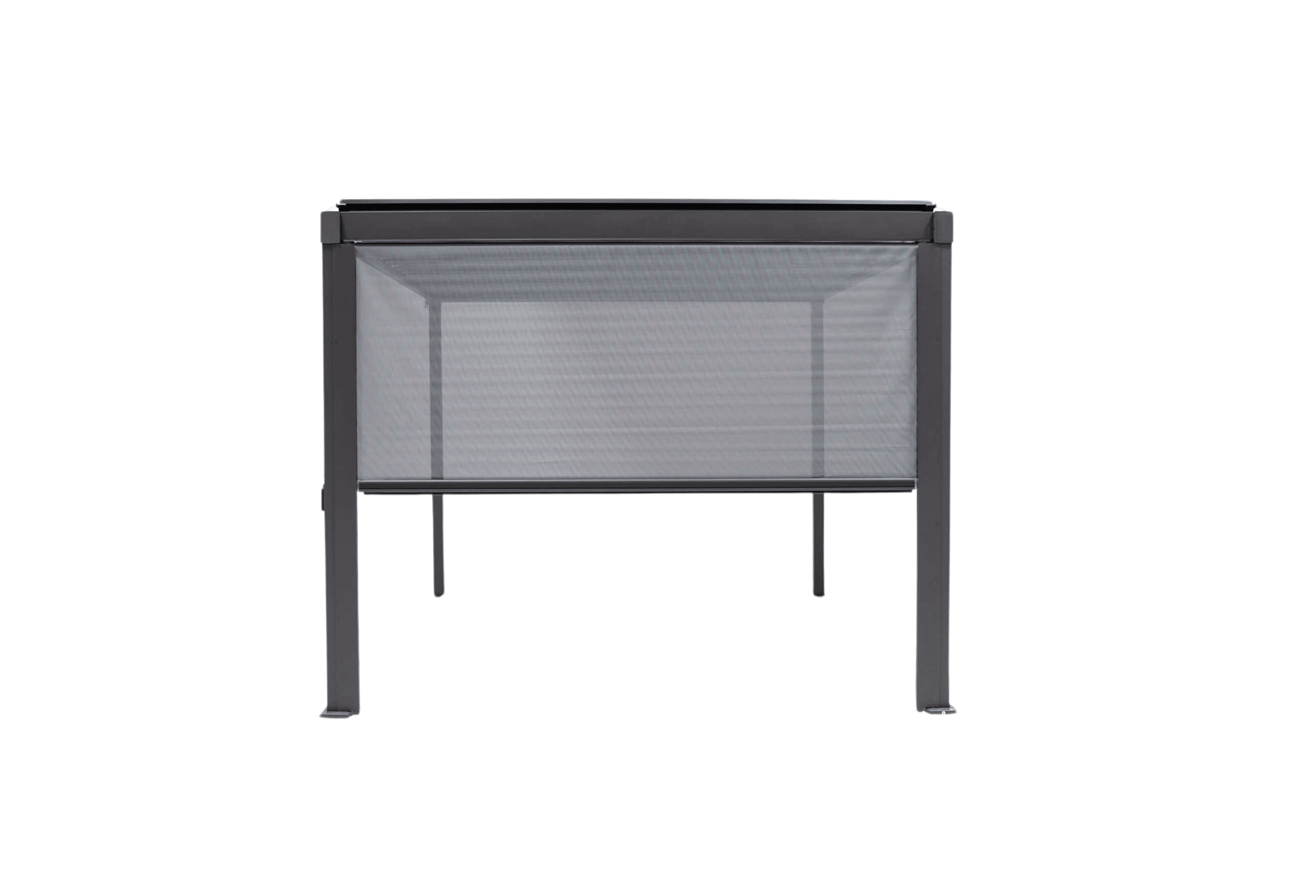 MIRADOR 80/88 Windscherm 4m voor Solid Pergola's - Antraciet