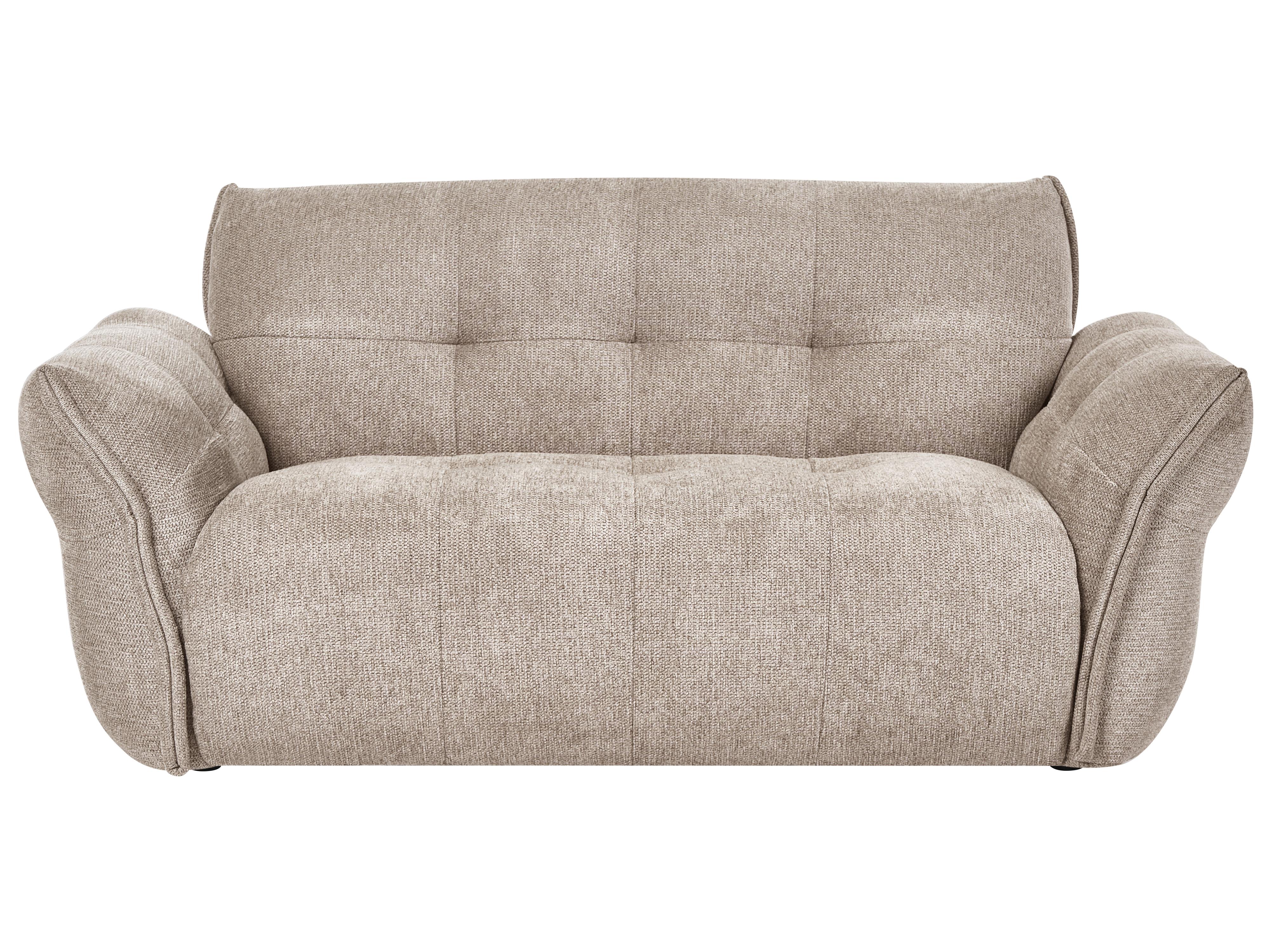 Sofa 2 Seater HALBA Fabric Taupe