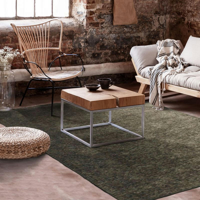 INTENSE - Tapis texturé vintage taupe 120x170