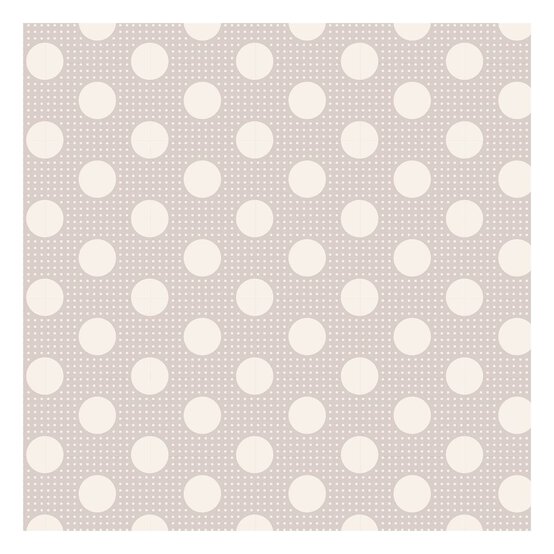 Night Blue Medium Dot Cotton Fabric?by the Metre