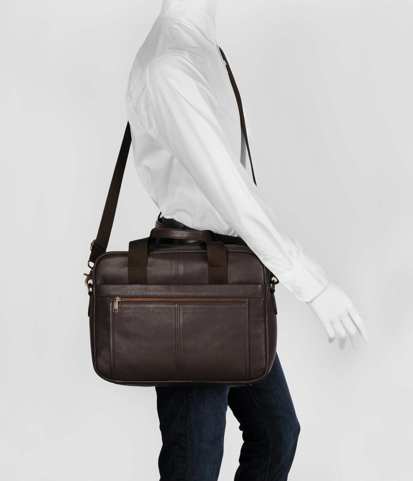 Austin Leather Briefcase