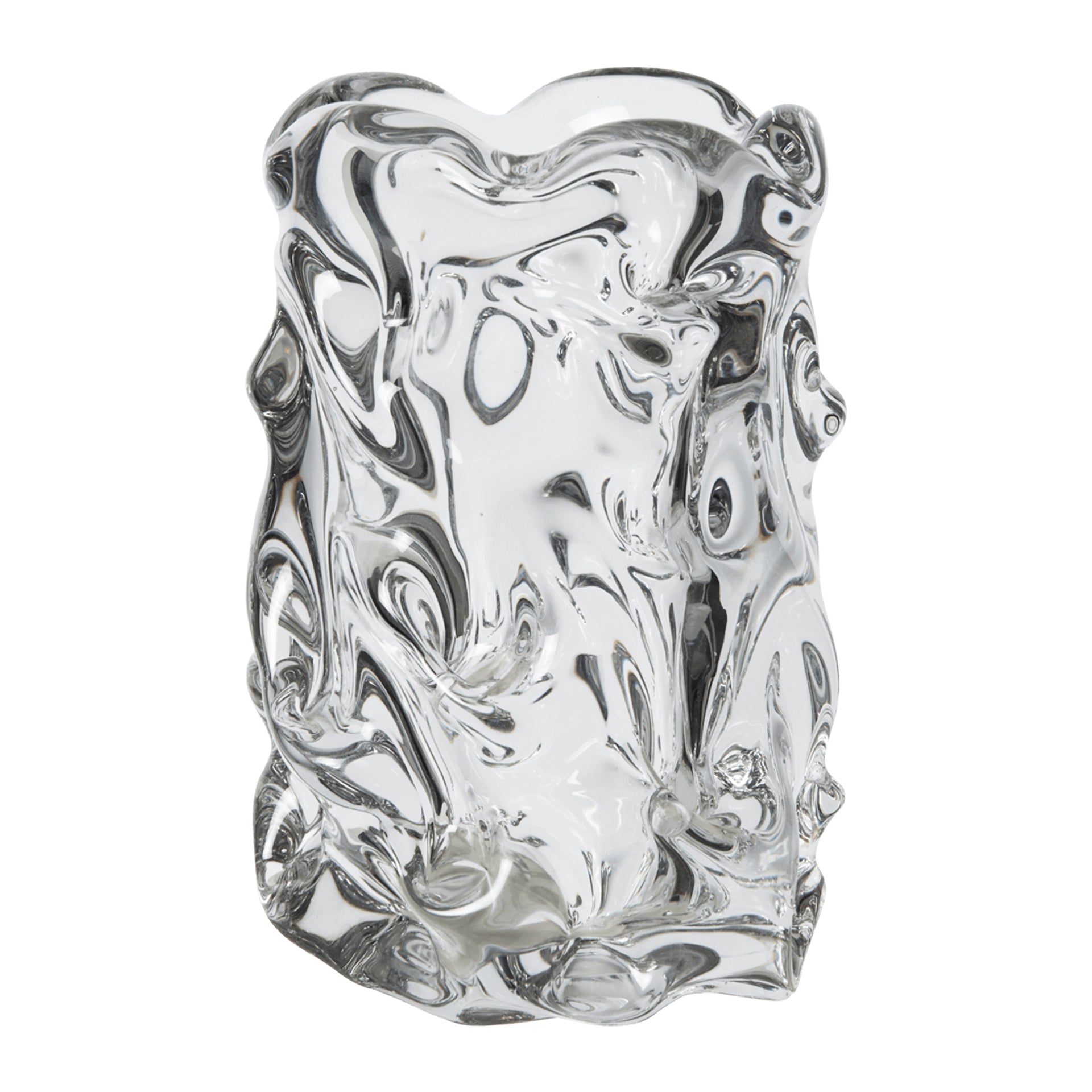 Ferm Living Virelle Vaas - H 18 cm - Transparant