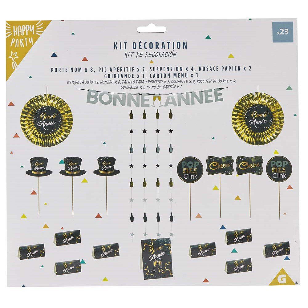 Kit de décoration spécial Nouvel an x 23