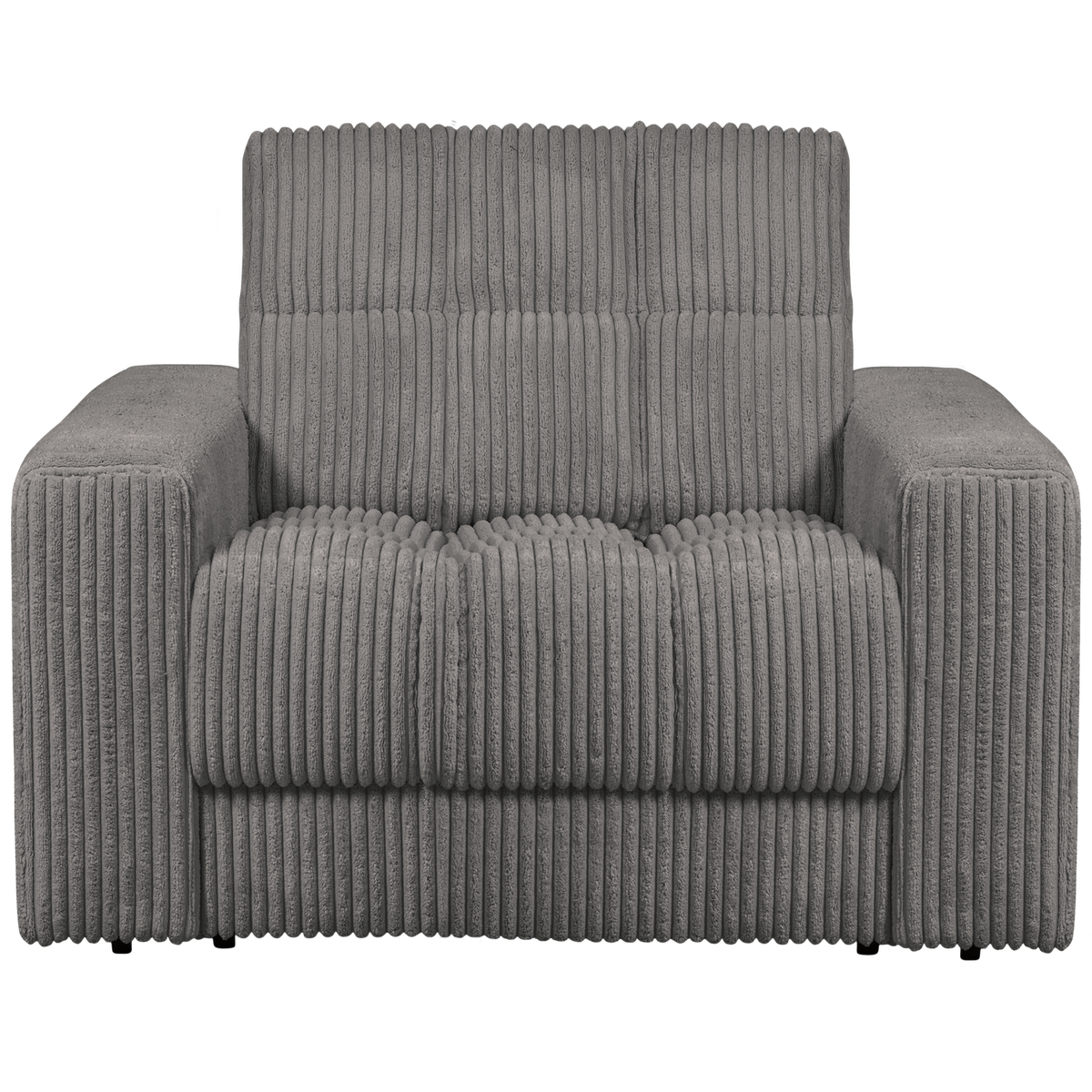 WOOOD fauteuil Second Date - Grove Ribstof - Terrazzo - 78x103x99