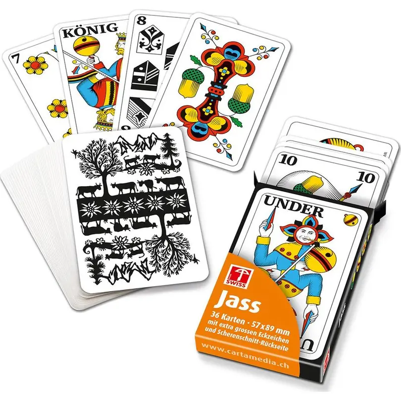 Jasskarten 36-teilig Spiele