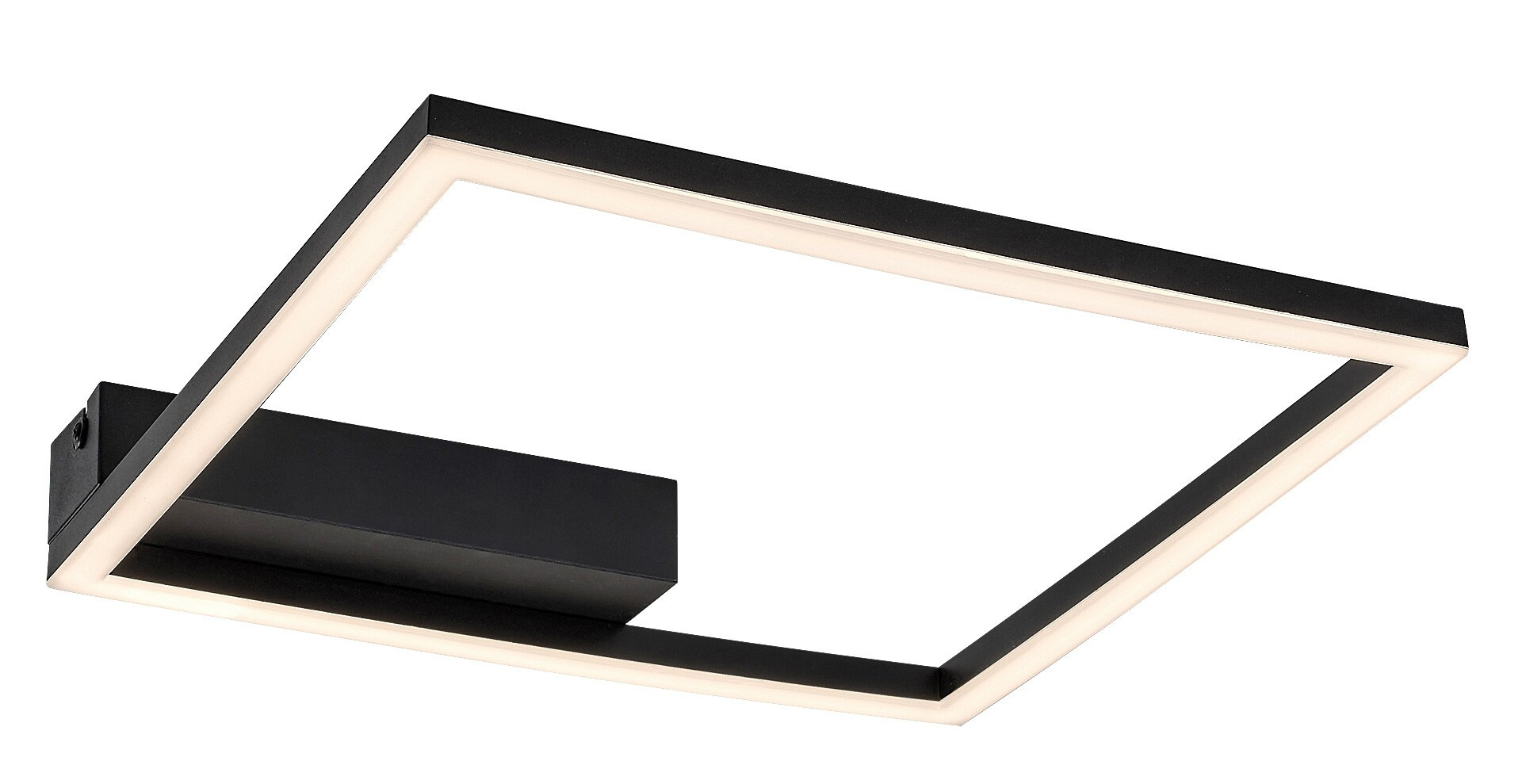 Lampa sufitowa HELETH czarno-biała LED 1x24W Ciepła biel 2060lm Rabalux