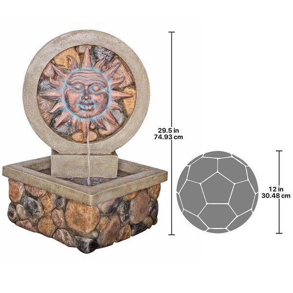 Design Toscano Chapoteo Del Sol Sculptural Fountain
