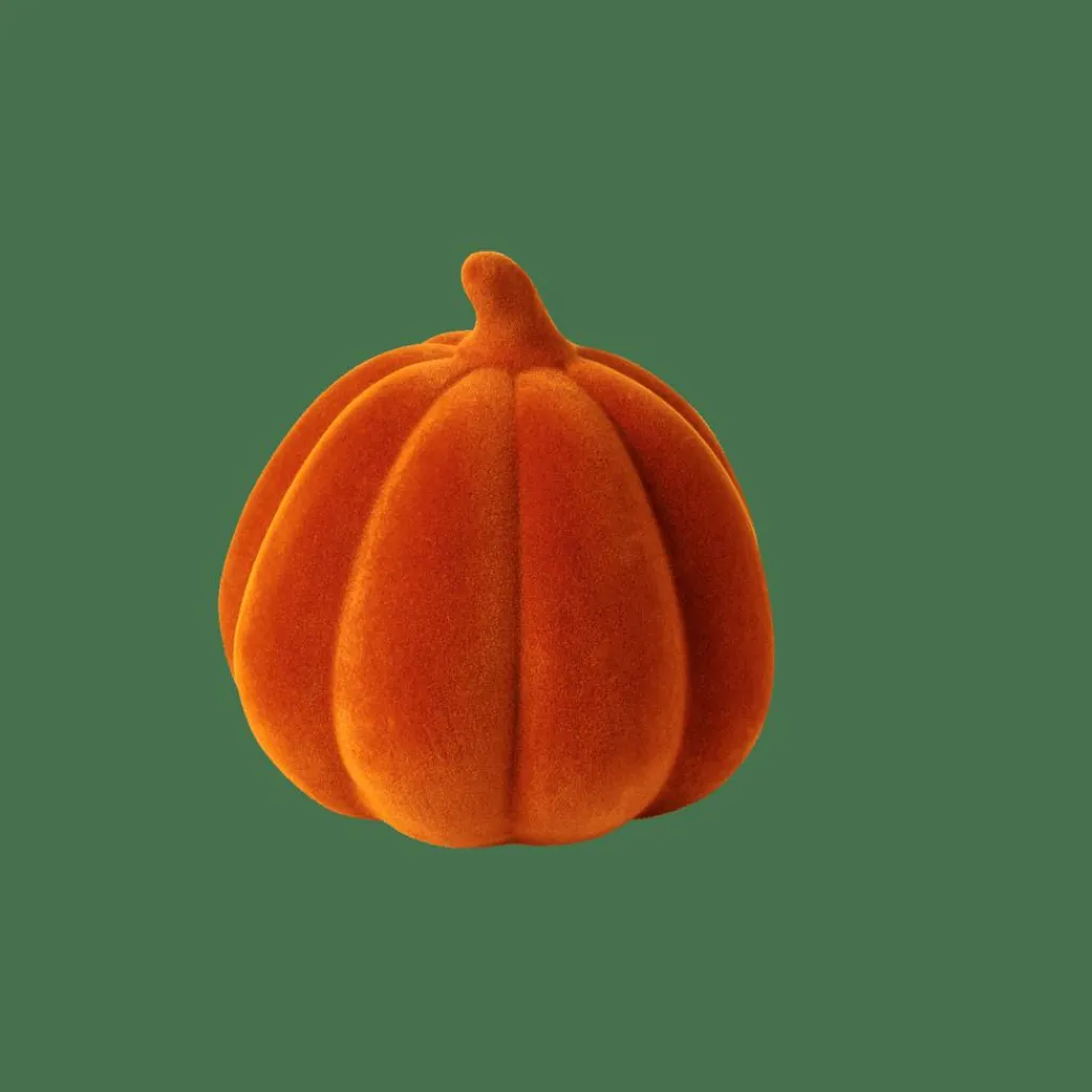 Halloween|Automne^CASA VELVET Citrouille Orange