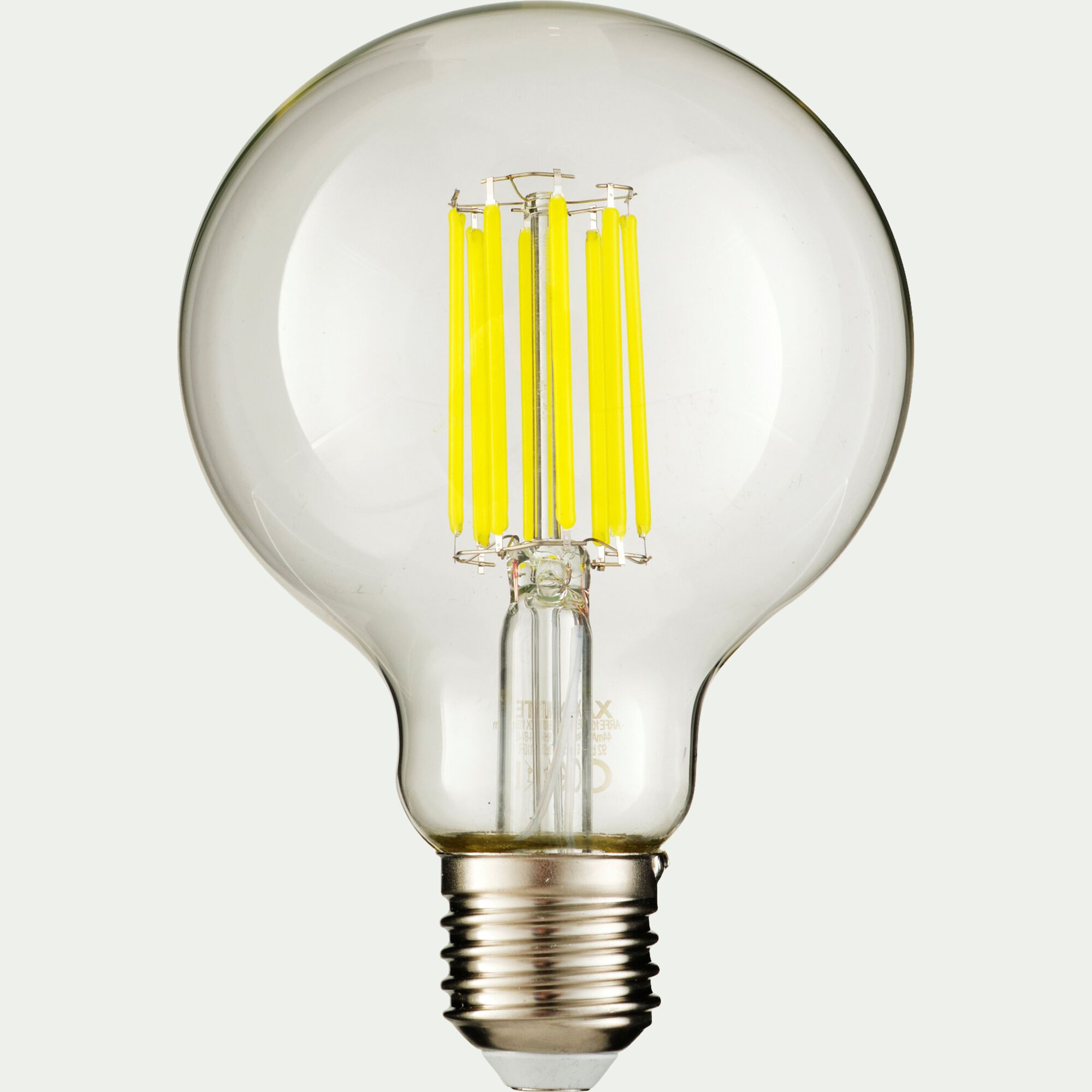 FILY - Ampoule globe D9,5cm culot E27 - transparent